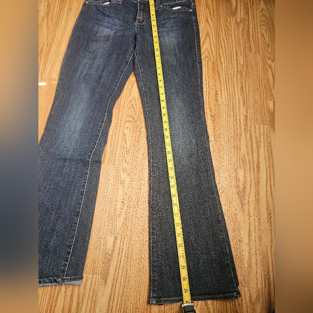 Women's ROCK & REPUBLIC “Cassandra” Bootcut Jeans Size 10 Blue Denim - Picture 9 of 11